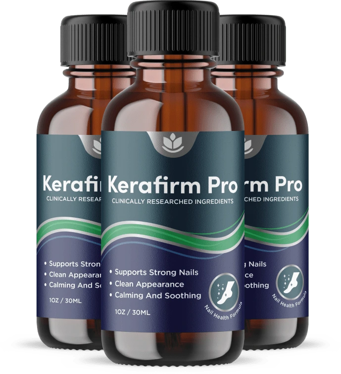 KeraFirm Pro 3 bottle package